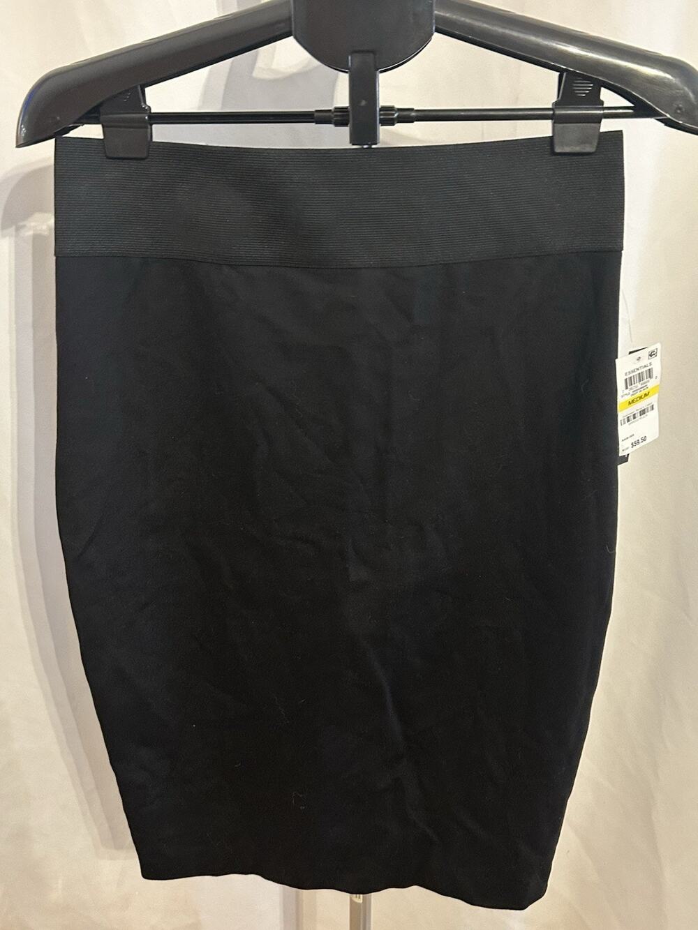 NWT INC Black Pencil Skirt Women's size M